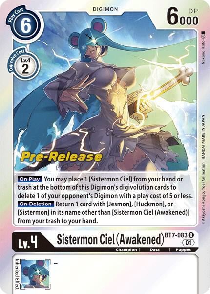 Sistermon Ciel (Awakened) [BT7-083]