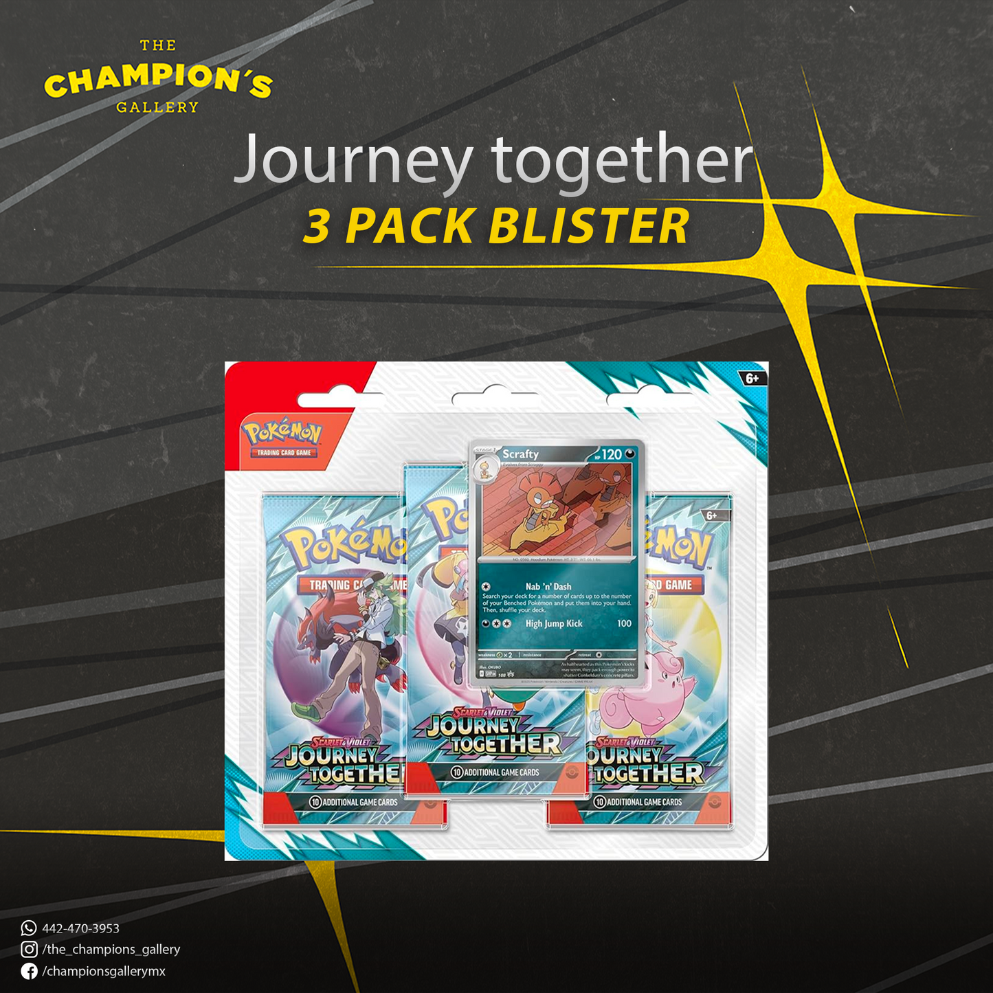 Journey together - 3 pack blister