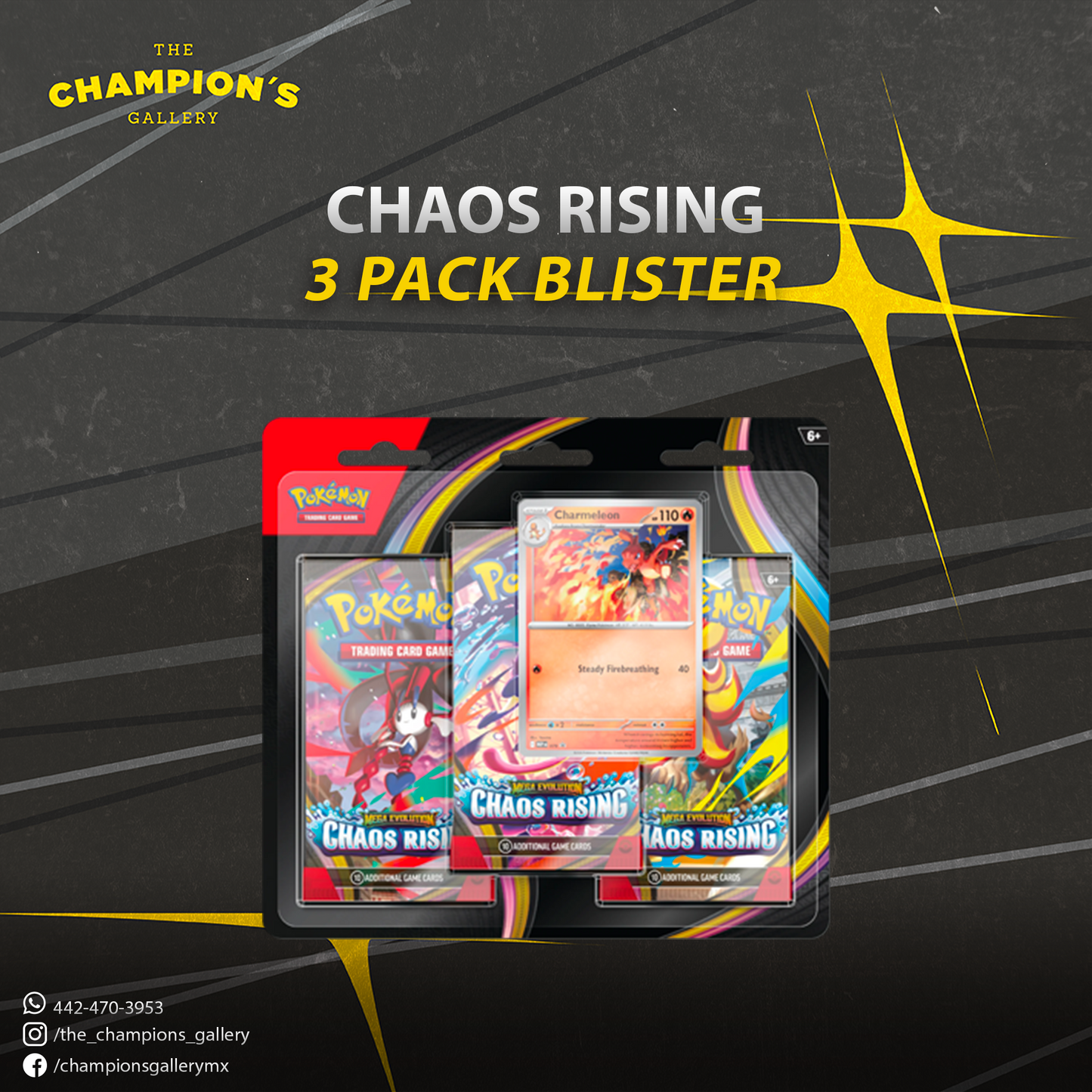 Chaos rising - 3 pack blister