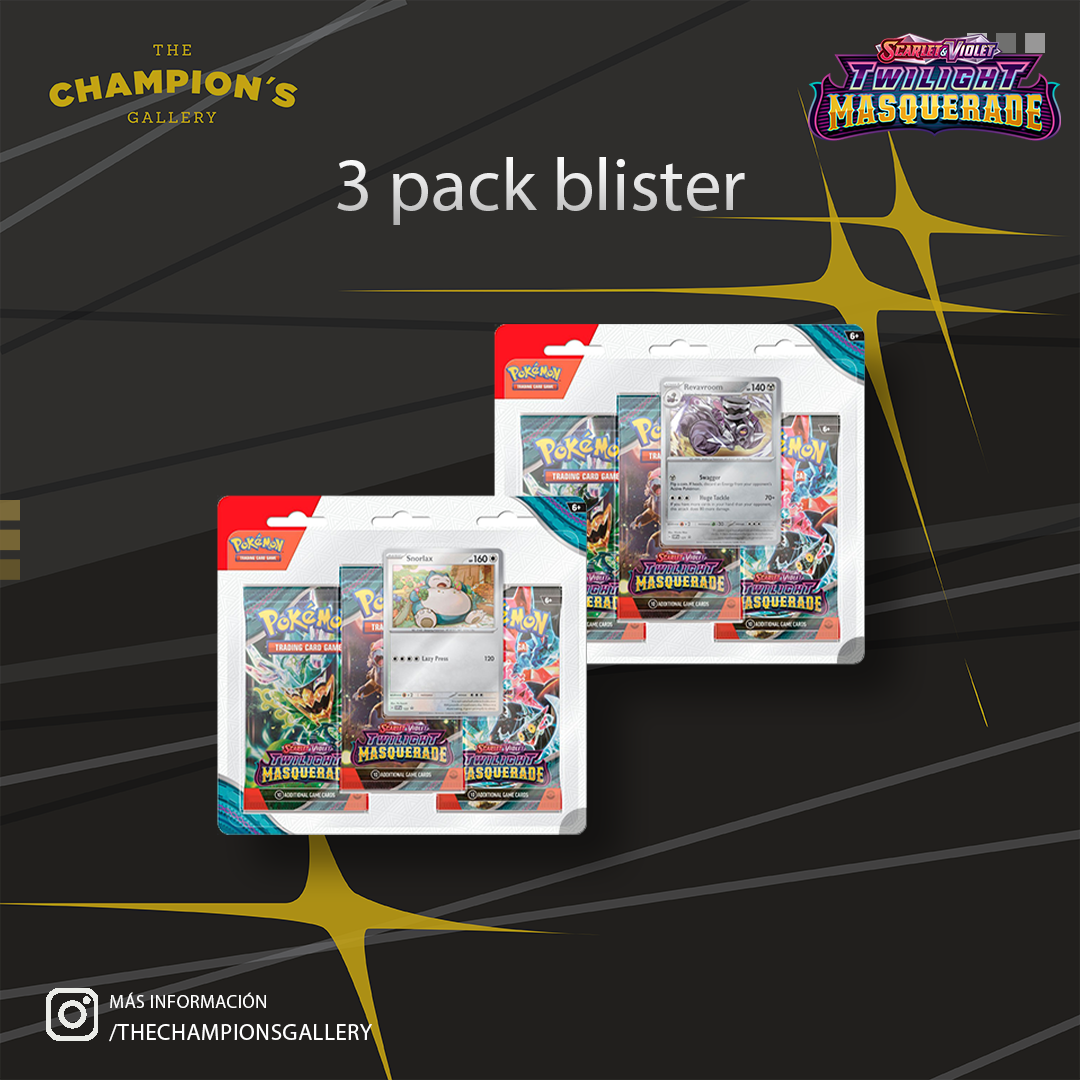 Twilight masquerade - 3 pack blister