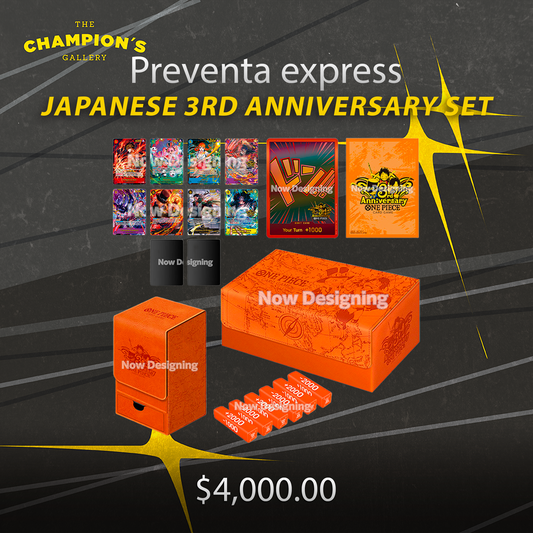 Preventa - Japanese 3rd anniversary set
