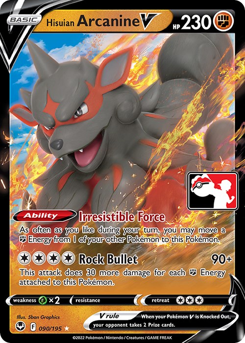 Hisuian Arcanine V [090/195]