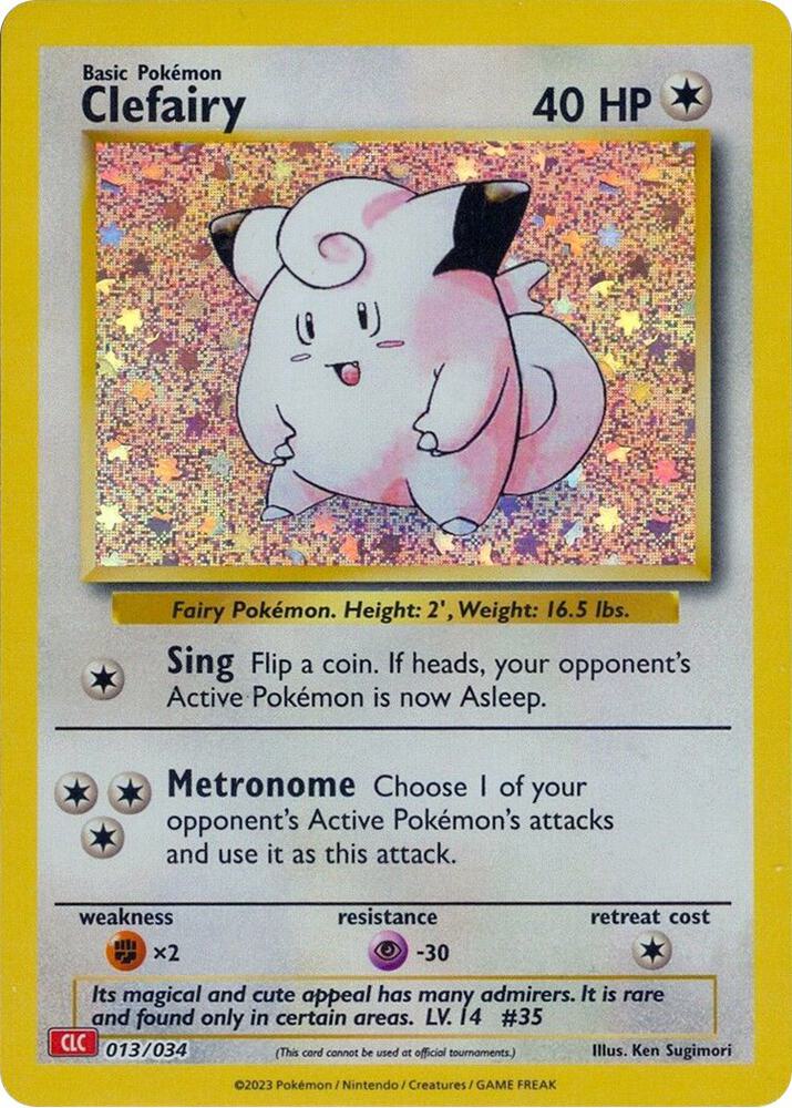 Clefairy  [013/034]