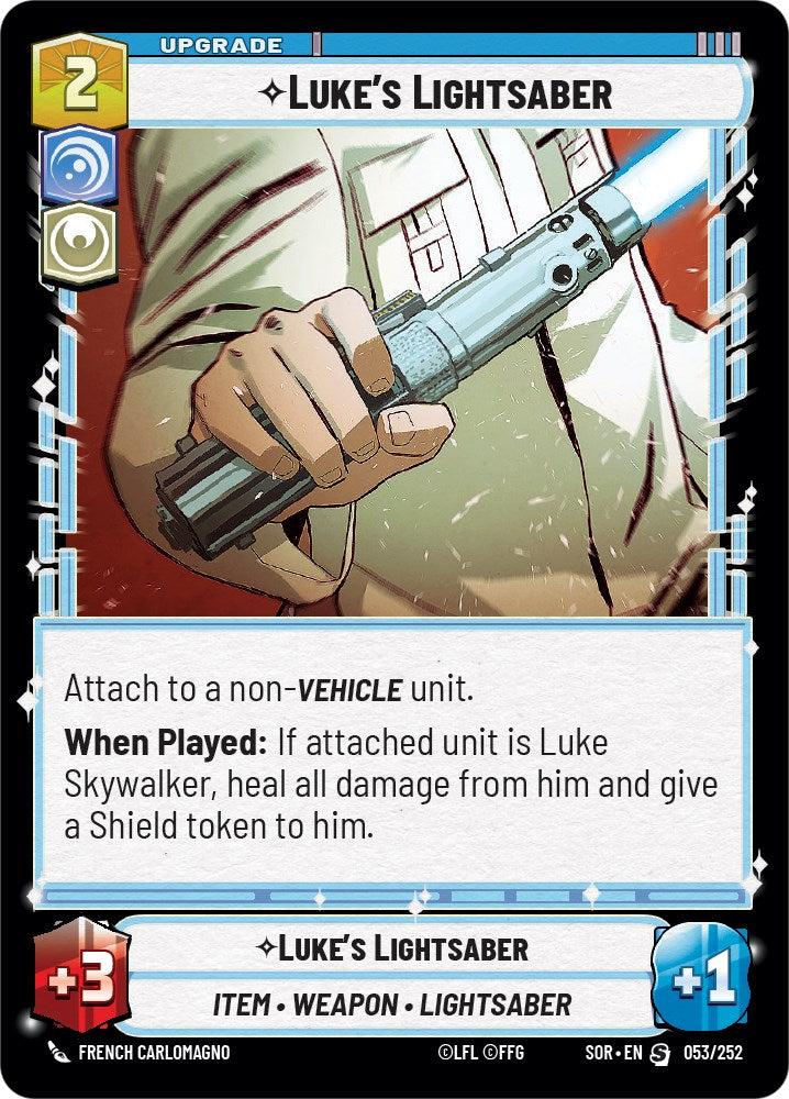 Luke's Lightsaber [SOR - 053/252]