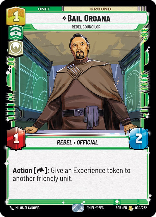 Bail Organa - Rebel Councilor [SOR - 094/252]