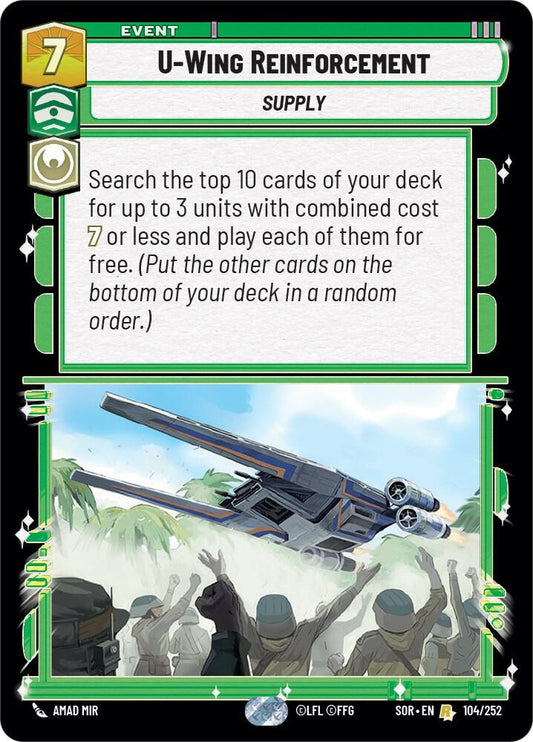 U-wing reinforcement [104/252]