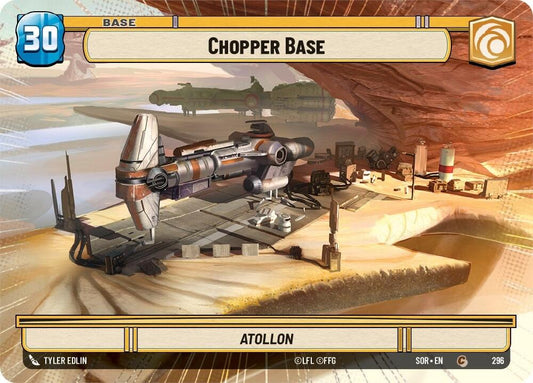 Chopper Base (Hyperspace) [SOR - 296]