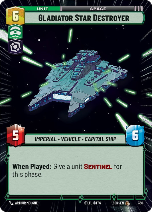 Gladiator Star Destroyer (Hyperspace) [SOR - 350]