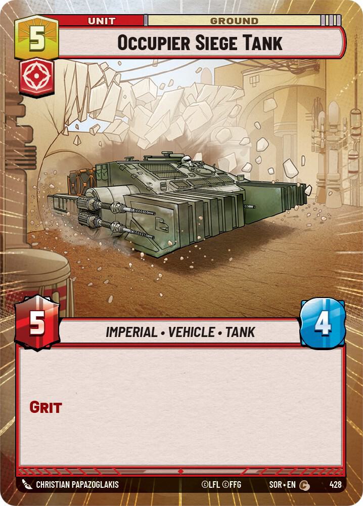 Occupier siege tank [428]