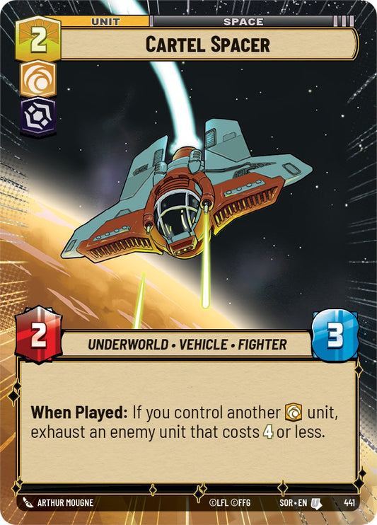 Cartel Spacer (Hyperspace) [SOR - 441]