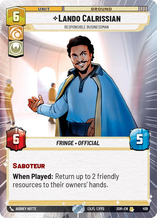 Lando Calrissian - Responsible Businessman (Hyperspace) [SOR - 459]