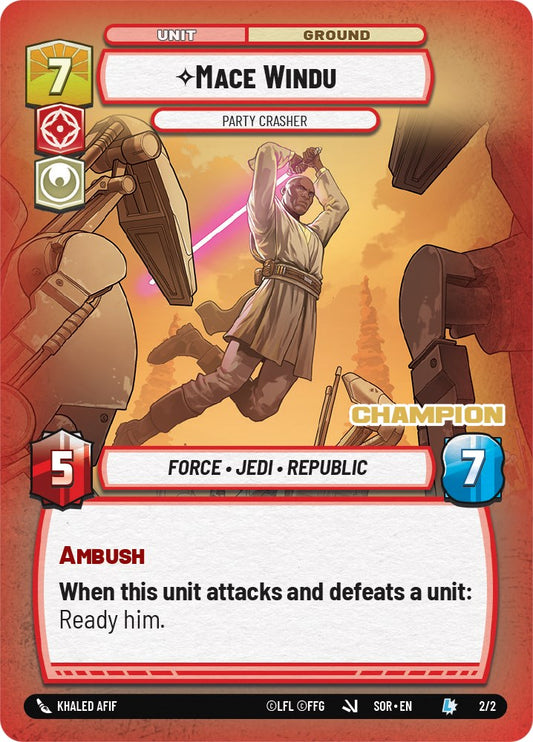 Mace Windu - Party Crasher (Champion) [OPP - 2/2]