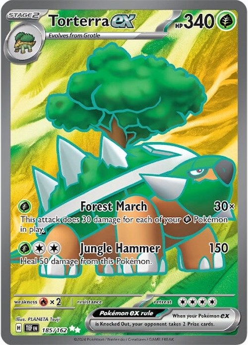 Torterra ex - 185/162 [TEF - 185]