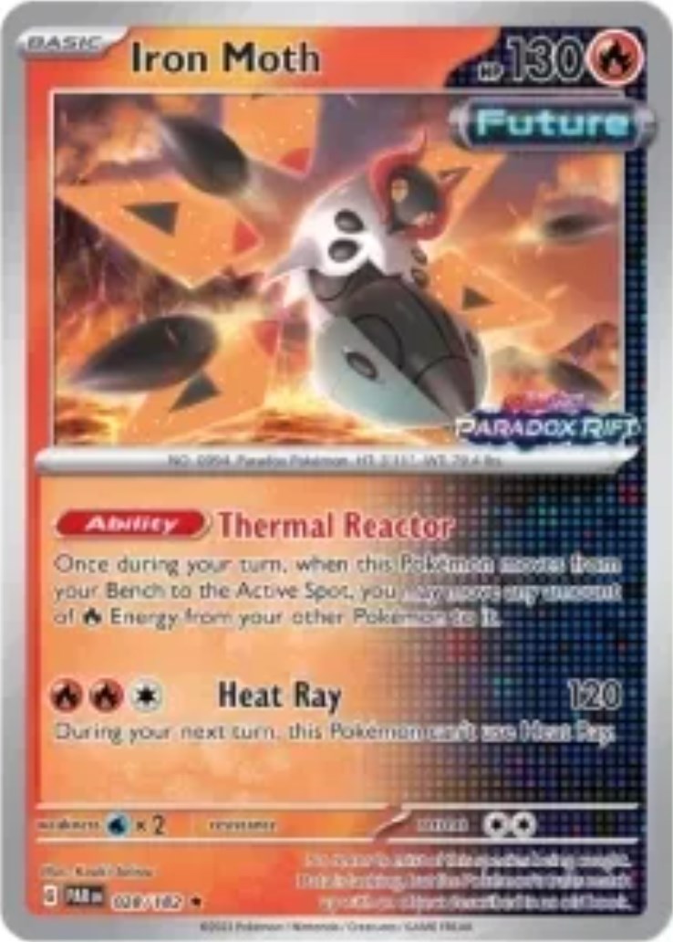 Iron Moth - 028/182 (European Promo)