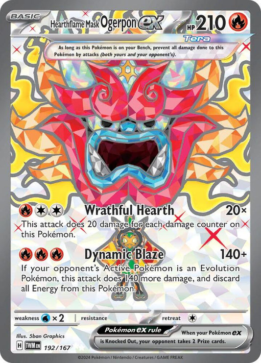 Hearthflame Mask Ogerpon Ex [192/167]
