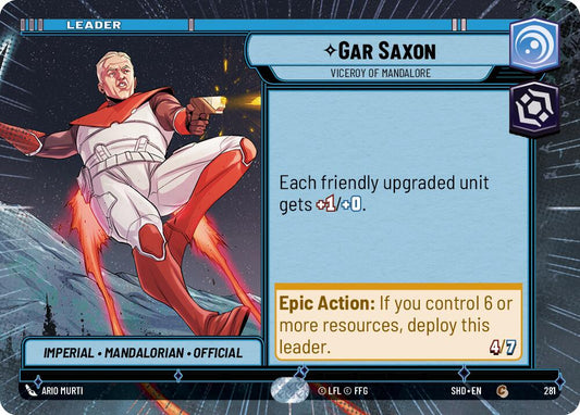 Gar Saxon - Viceroy of Mandalore (Hyperspace) [SHD - 281]