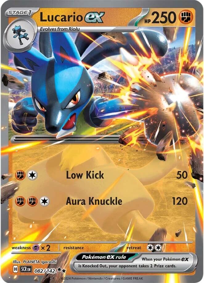 Lucario ex [SCR - 082/142]