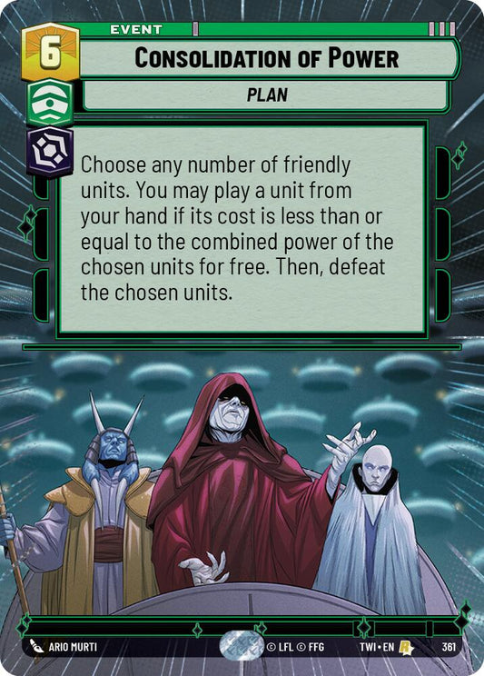 Consolidation of Power (Hyperspace) [TWI - 361]