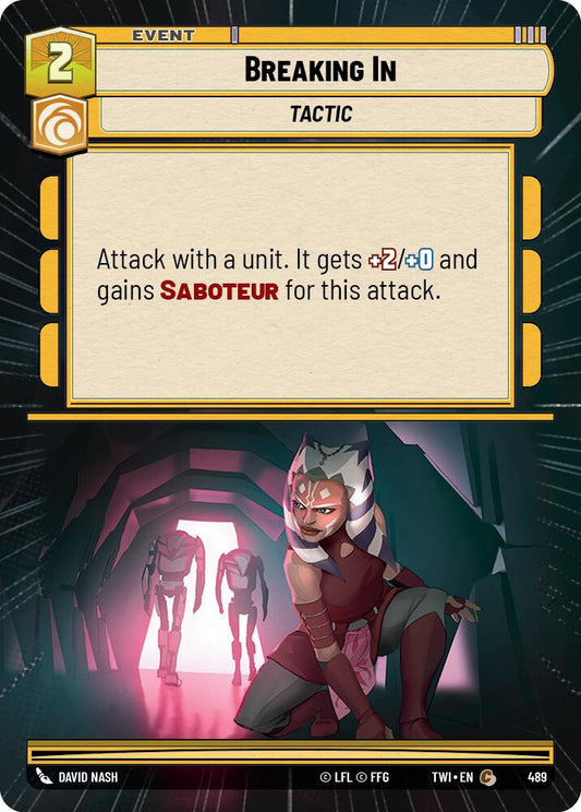 Breaking In (Hyperspace) [TWI - 489]