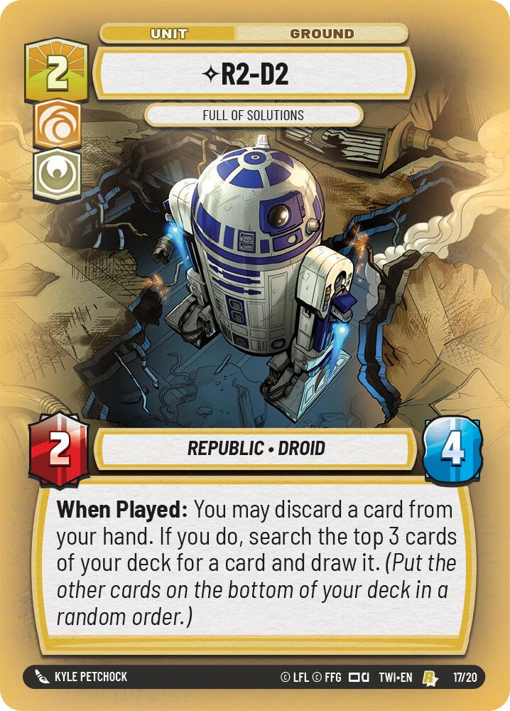 R2-D2 - Full of Solutions [TWI-WPP - 17/20]