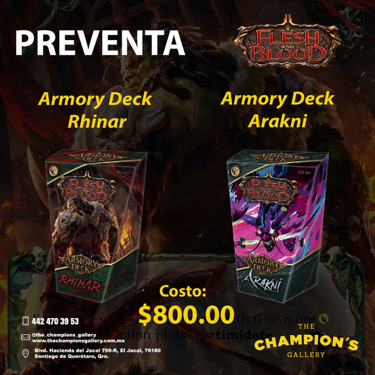 Armory deck - Preventa