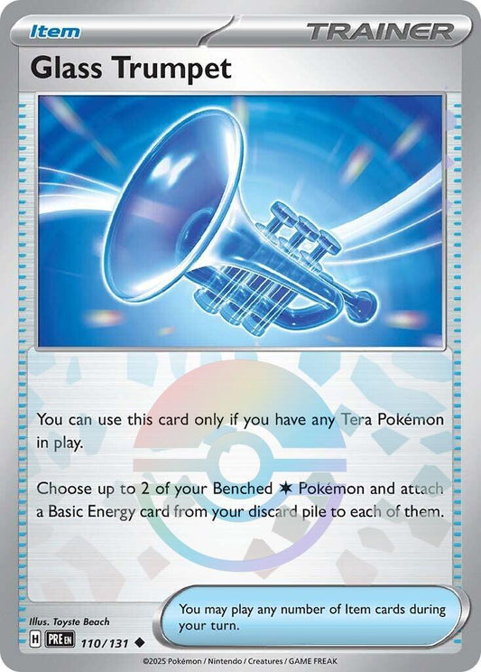 Glass Trumpet (Poke Ball Pattern) [PRE - 110/131]