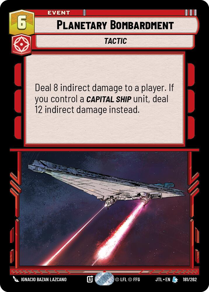 Planetary Bombardment [JTL - 181/262]