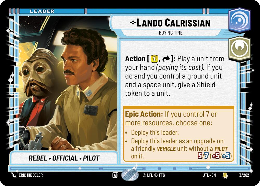 Lando Calrissian - Buying Time [JTL - 003/262]