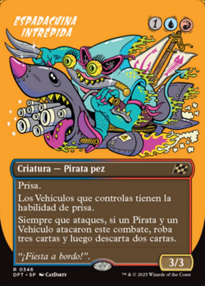 Fearless Swashbuckler (Borderless)