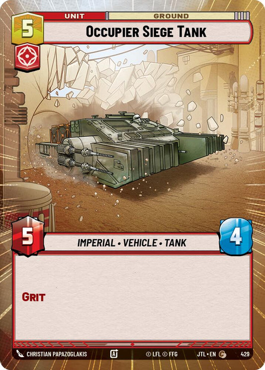Occupier Siege Tank (Hyperspace) [JTL - 429]