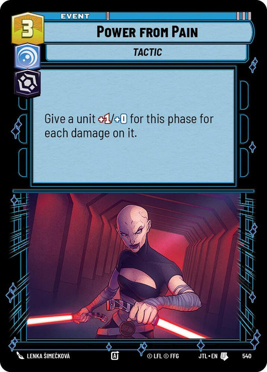 Power from Pain (Foil) [JTL - 540]