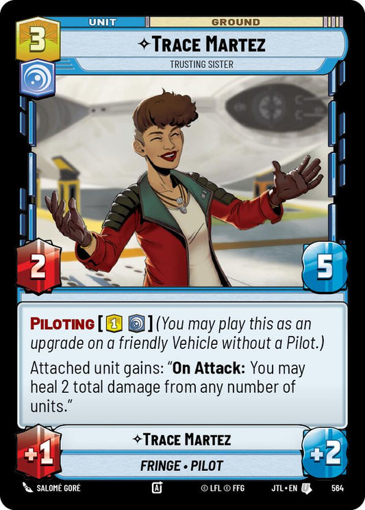 Trace Martez - Trusting Sister (Foil) [JTL - 564]