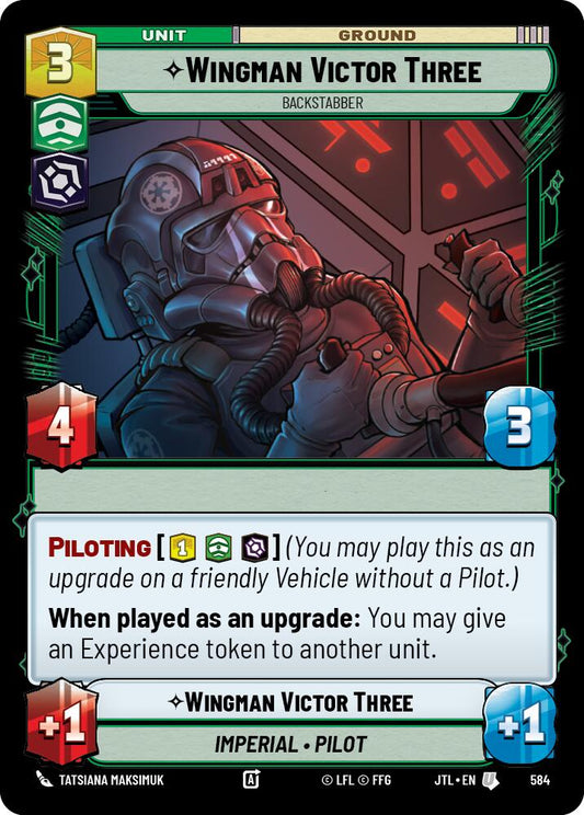 Wingman Victor Three - Backstabber (Foil) [JTL - 584]