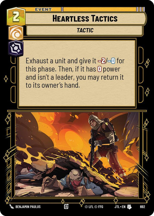 Heartless Tactics (Foil) [JTL - 692]