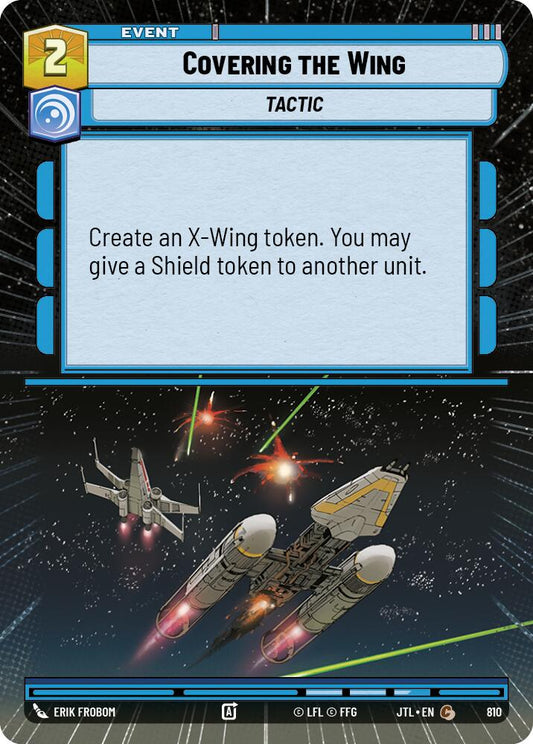 Covering the Wing (Hyperspace Foil) [JTL - 810]