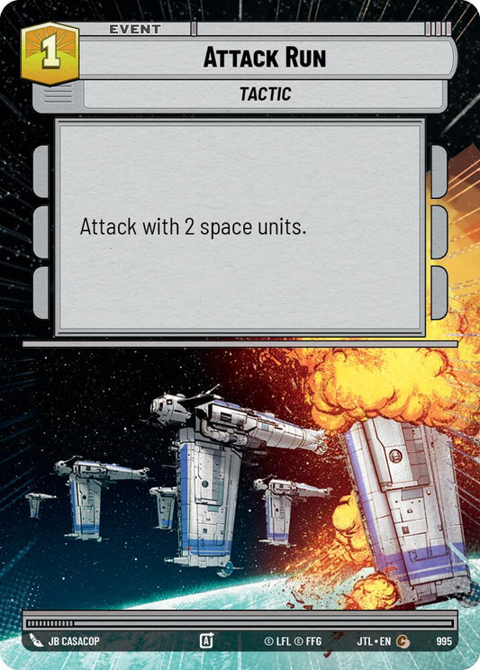 Attack Run (Hyperspace Foil) [JTL - 995]