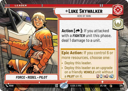 Luke Skywalker - Hero of Yavin (Hyperspace) [JTL - 274]