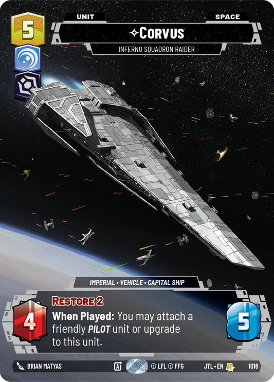 Corvus - Inferno Squadron Raider (Prestige) [JTL - 1016]