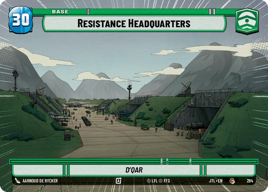 Resistance Headquarters // X-Wing (Hyperspace) [JTL - 284 // T06]