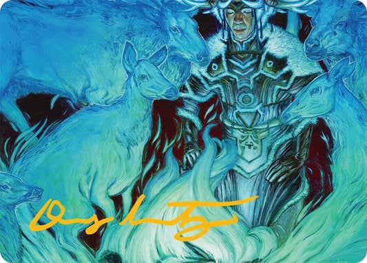 Unending Whisper Art Card (9/54) (Gold-Stamped Signature)
