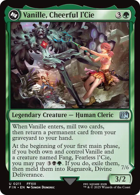 Vanille, Cheerful l'Cie [FIN - 211]