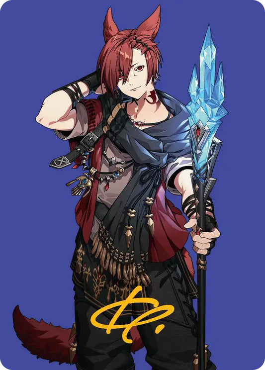 G'raha Tia, Scion Reborn Art Card (51) (Gold-Stamped Signature)