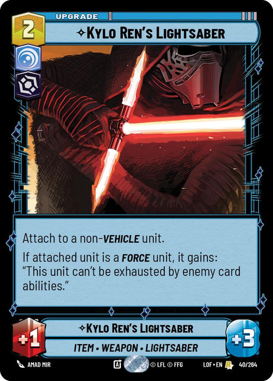 Kylo Ren's Lightsaber