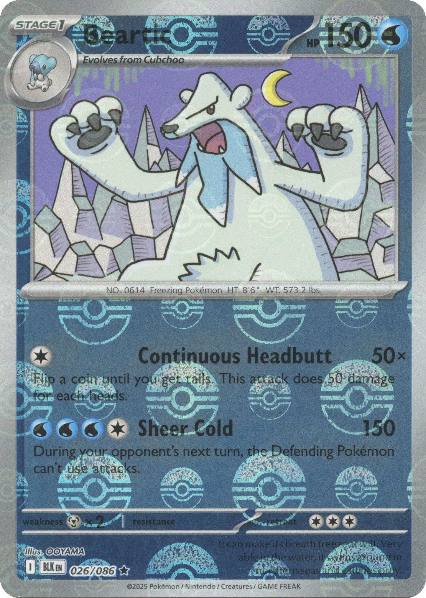 Beartic (Poke Ball Pattern)