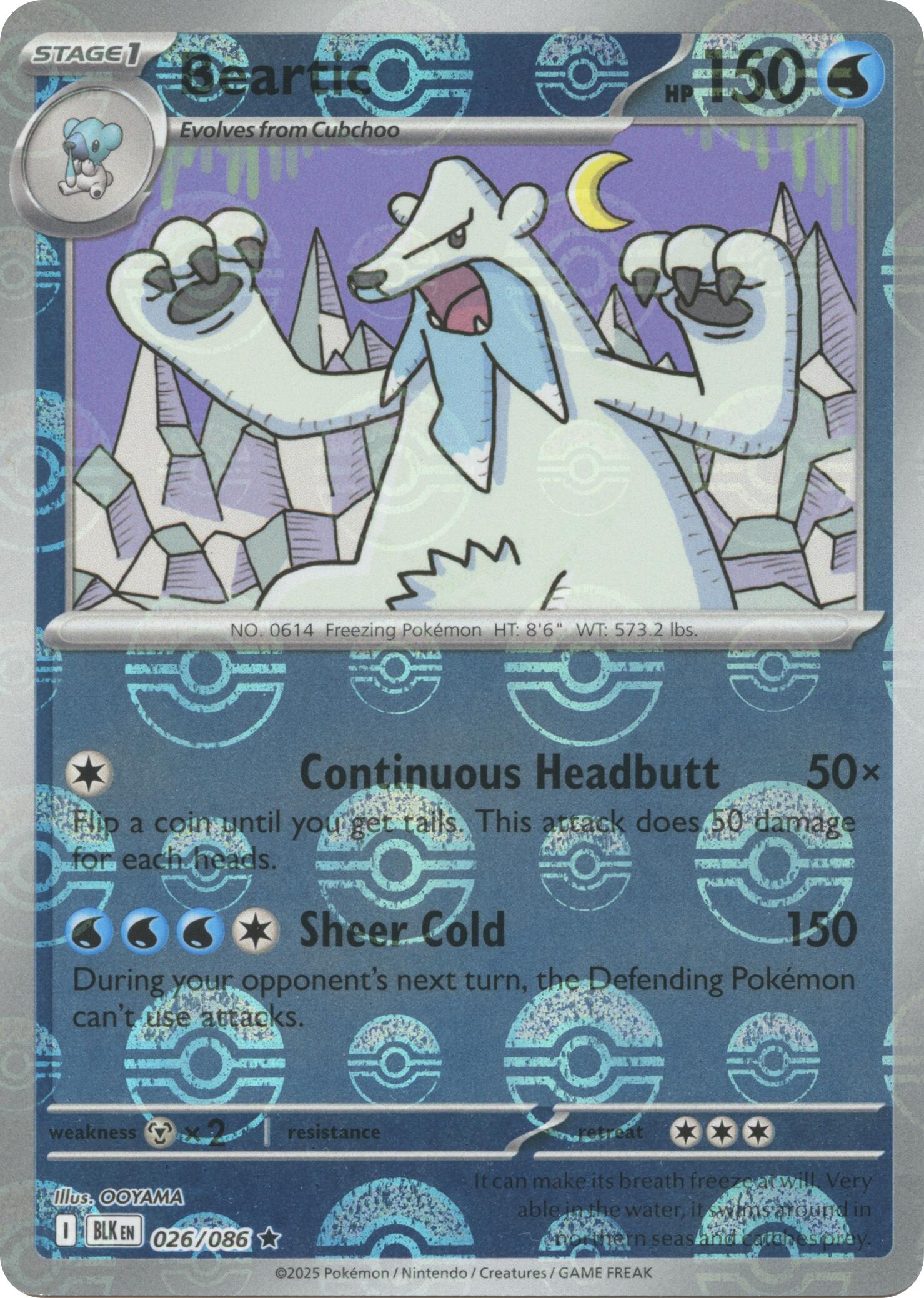 Beartic (Poke Ball Pattern)