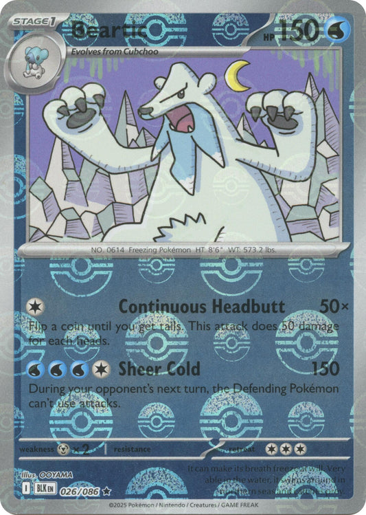 Beartic (Poke Ball Pattern)