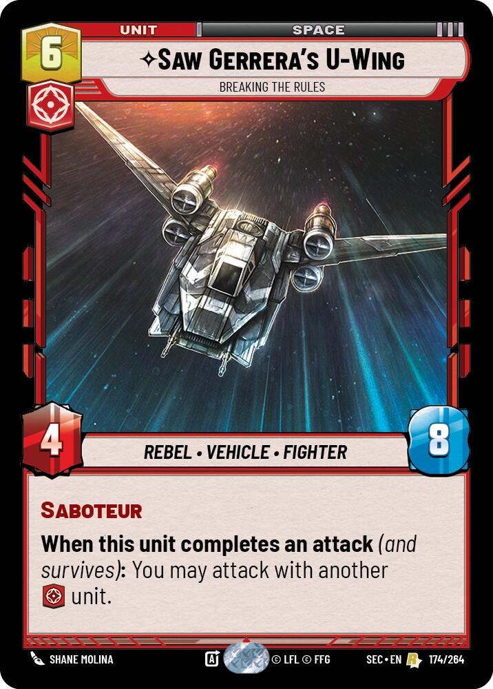 Saw Gerrera's U-Wing - Breaking the Rules