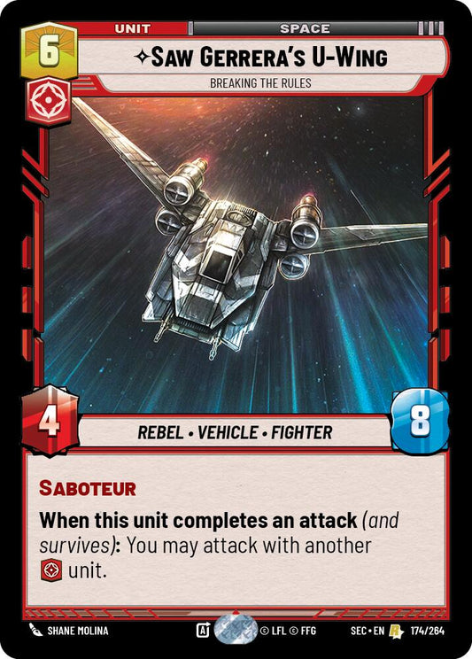 Saw Gerrera's U-Wing - Breaking the Rules
