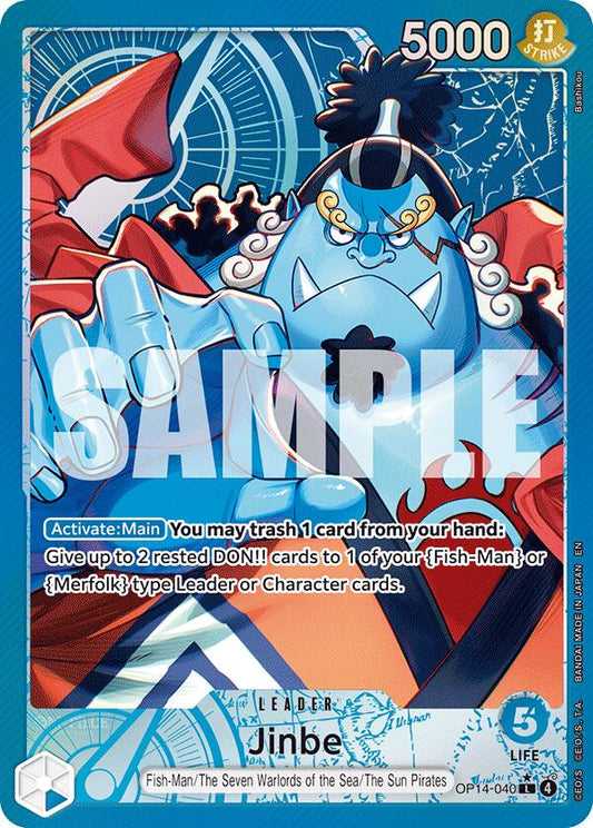 Jinbe - OP14-040 (Alternate Art)
