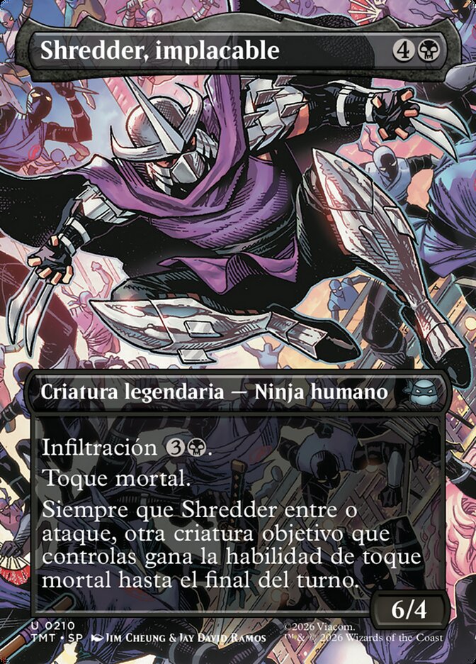 Shredder, Unrelenting (Borderless)
